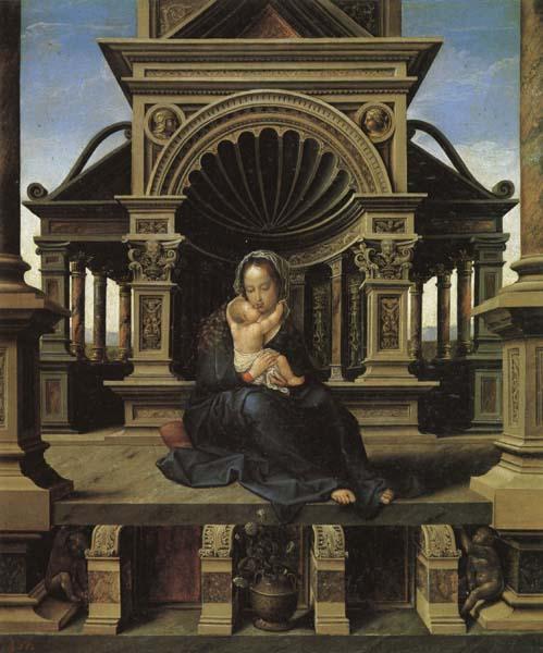 Bernard van orley The Virgin of Louvain oil painting image